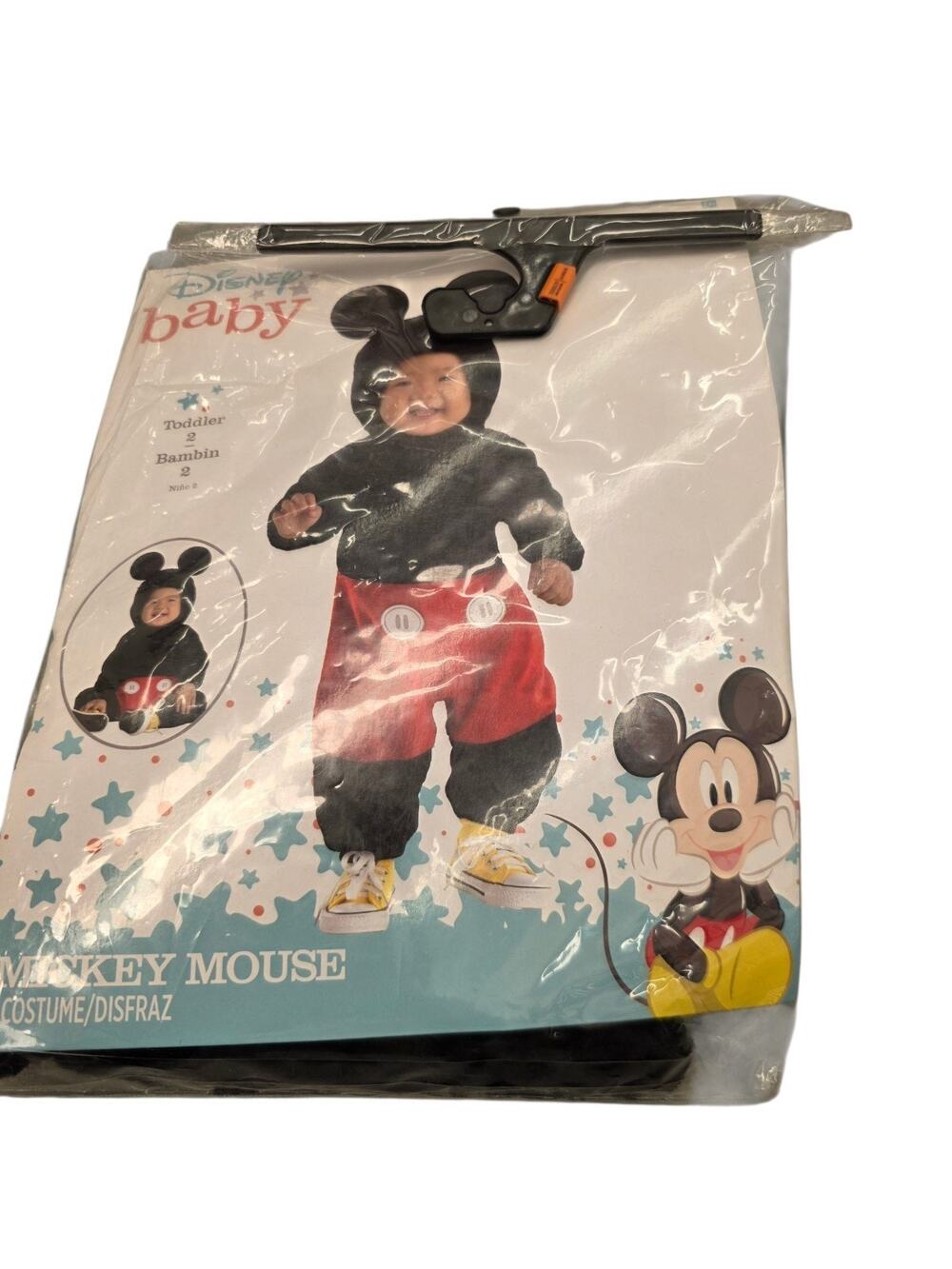 Disney MICKEY MOUSE Toddler Infant (Size 2T) 2 Piece Halloween Costume